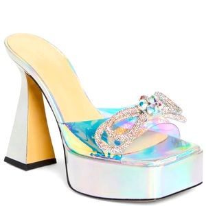 Mach & mach platform heels